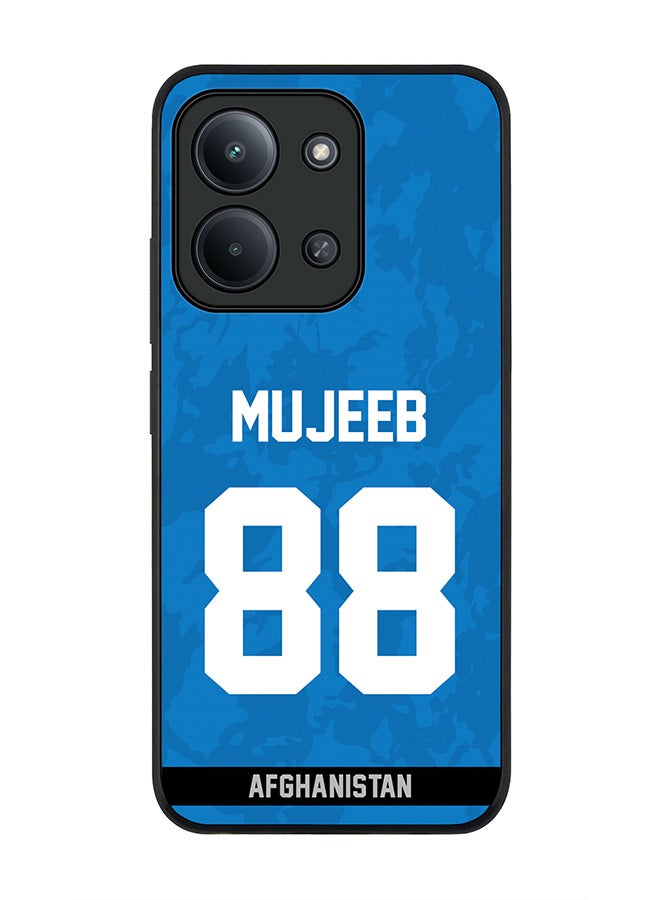 For Xiaomi Redmi 15C 4G Case,Slim fit Camera Protection, Shockproof Thin Phone cover  - Afghanistan Mujeeb Ur Rahman, Jersey No 88